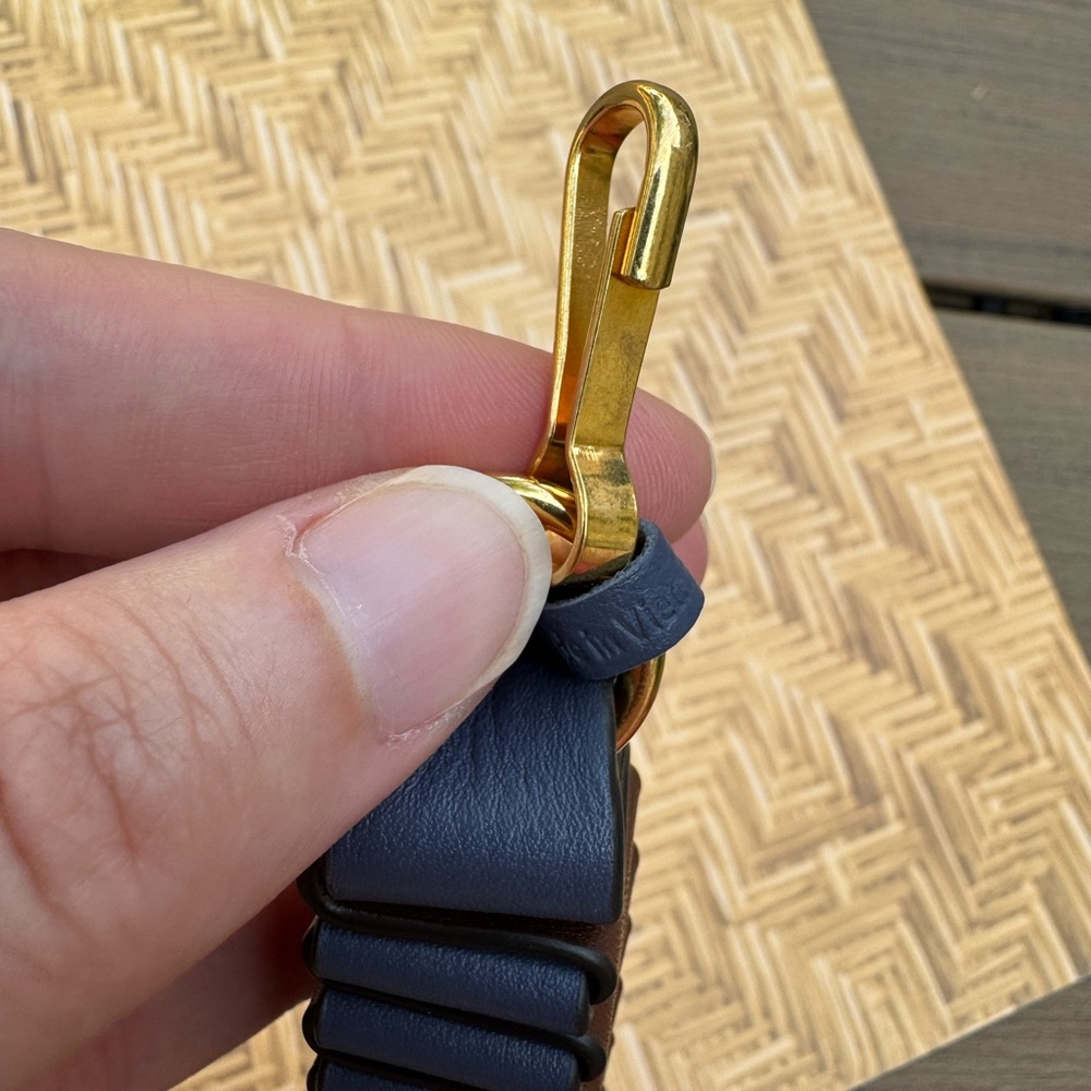 Mulberry Twist Keyring Bag Charm - Picture 3 of 7